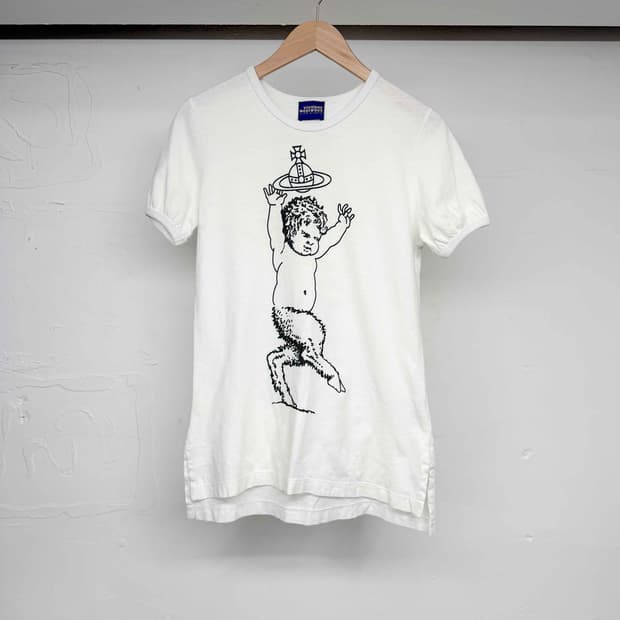 비비안웨스트우드 투어 프린팅 티셔츠