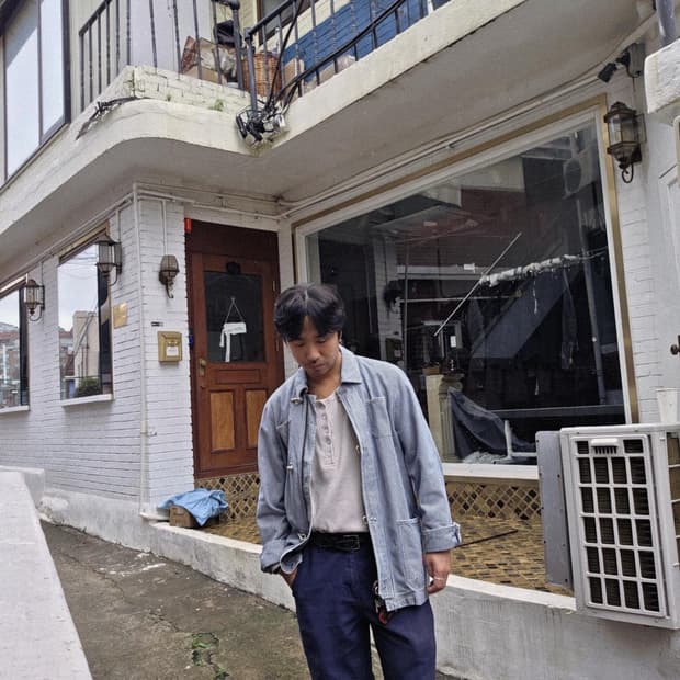 90's 랄프로렌 진스 히코리 파이어맨 워크자켓
