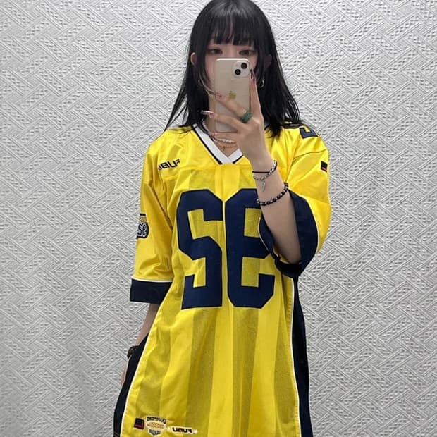 FUBU 후부 레트로 챔스 92 럭비 져지 유니폼 L C11792
