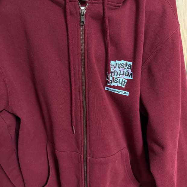 디스이즈네버뎃 후드집업