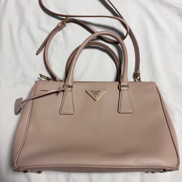 프라다 사피아노 숄더백 베이지