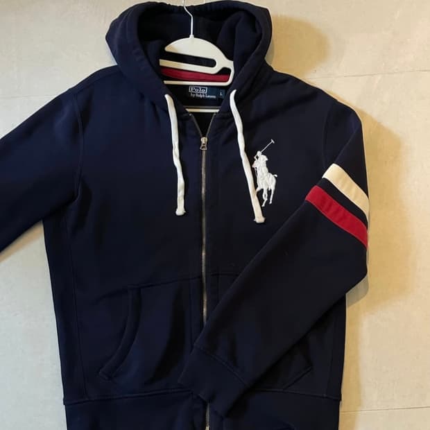 폴로 빅포니 후드집업