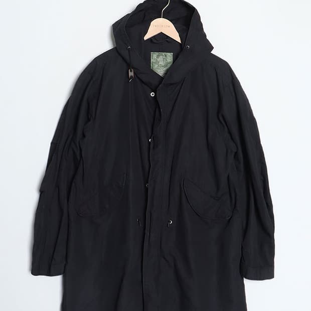 RE-VINTAGE BACK NUMBER Fishtail Parka