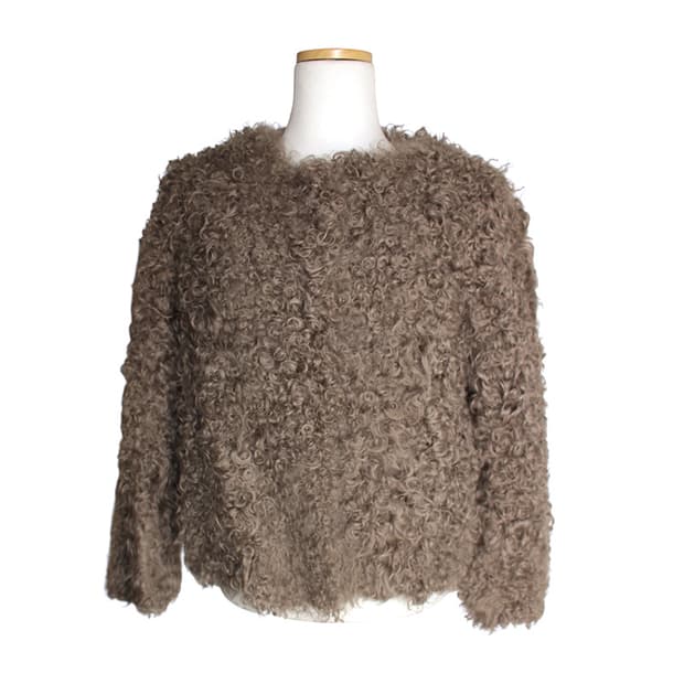 마쥬 토프 부클레 양모 자켓 55