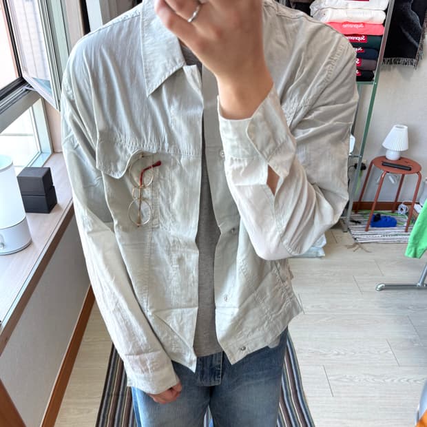 유스 트러커 셔츠 자켓