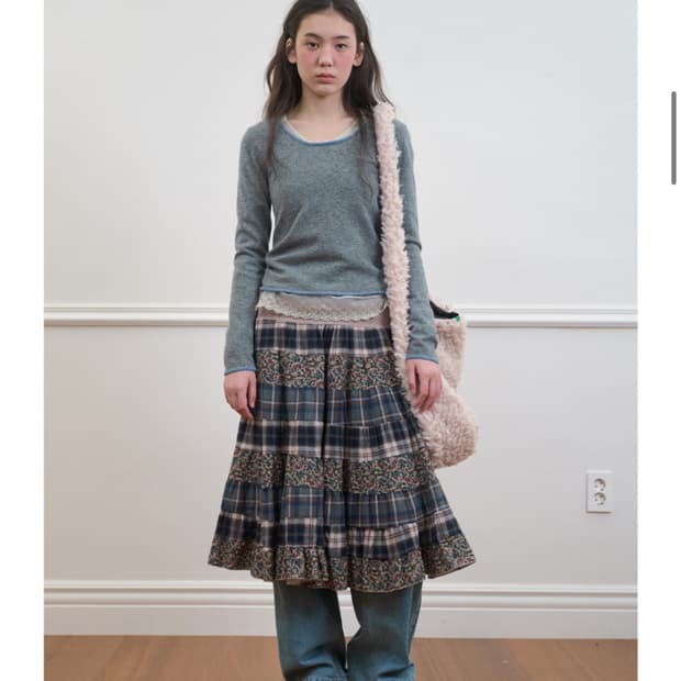 노컨텐츠 스커트 Multi-Way Tube SK _ Beige