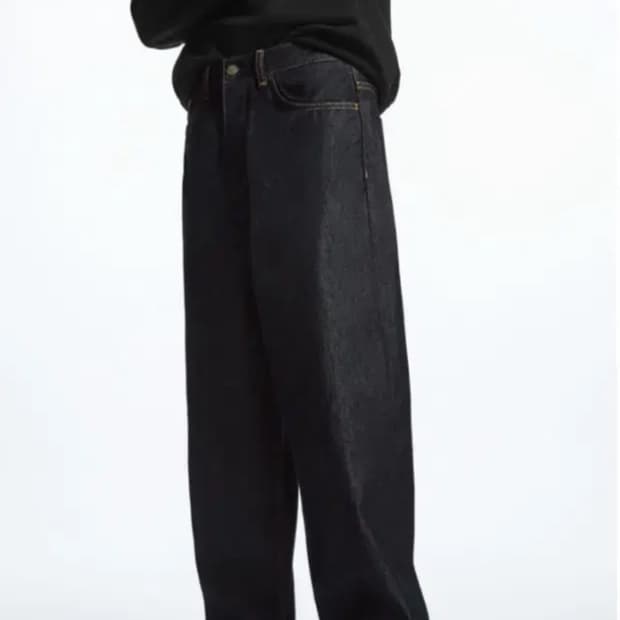 cos 코스 릴렉스드 와이드 레그 진