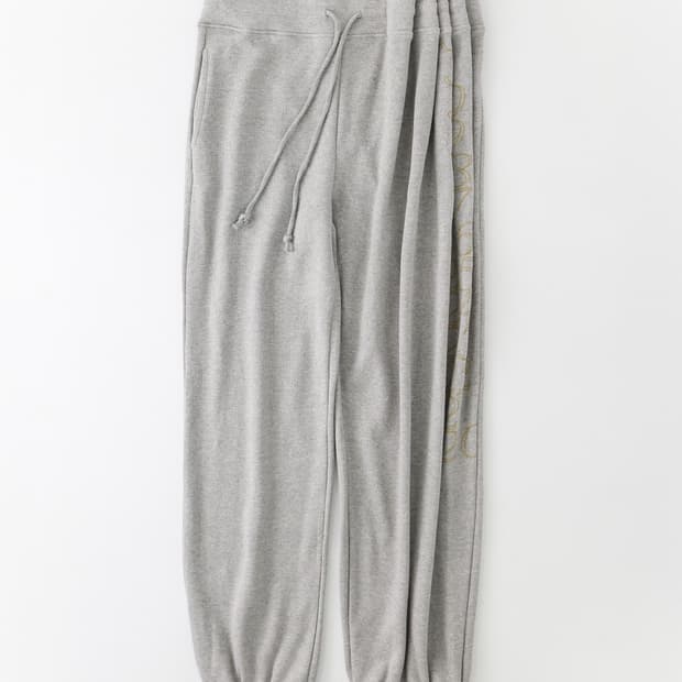 curtain jersey pants (grey)