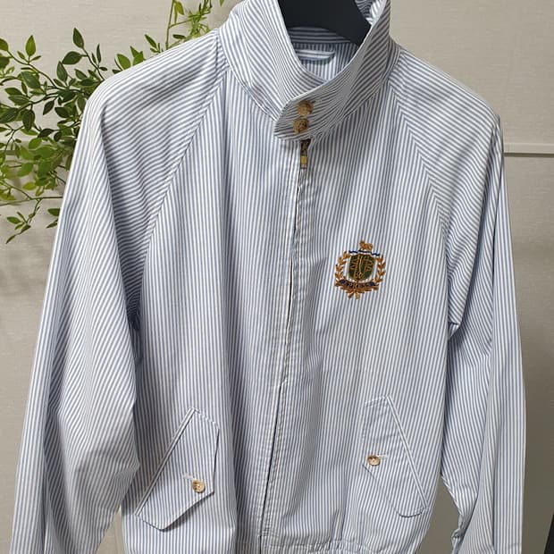 J.press 스트라이프 바라쿠다 봄버자켓