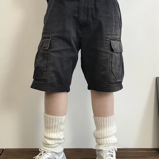 Levis Cargo Shorts Black