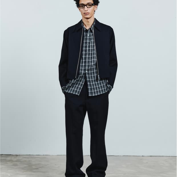 쿠어 버진 울 크롭 점퍼 - L