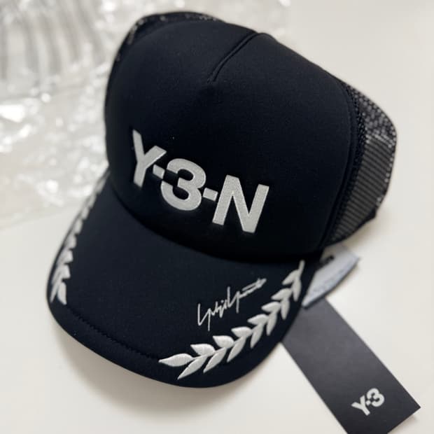 Y-3 x 네이버후드 트러커 캡 블랙
