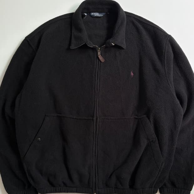 Polo 폴로 랄프로렌 USA 블랙컬러 플리스 자켓