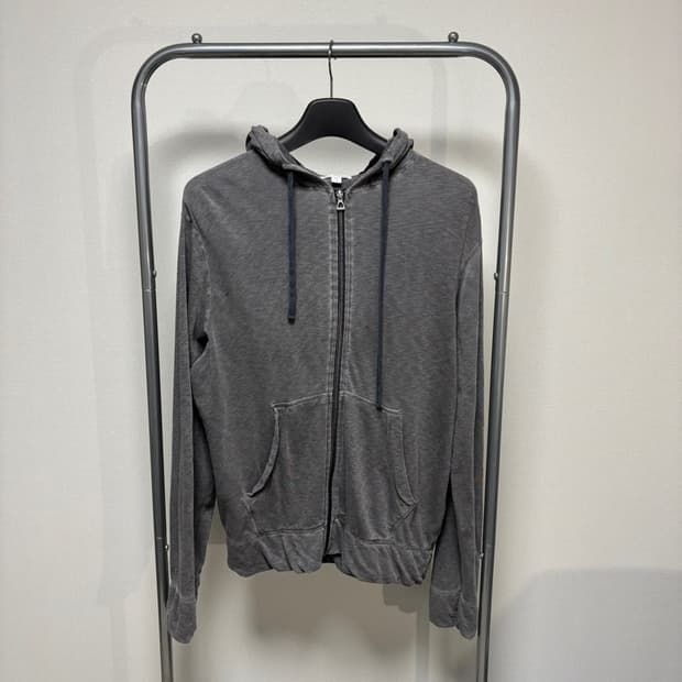 3) 제임스펄스 james perse 프렌치 테리 다잉 후드 집업