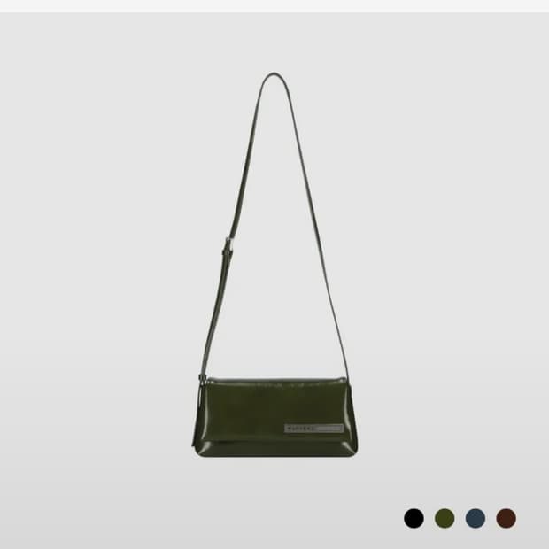 메르헨제이 미니 크로그백 올리브색