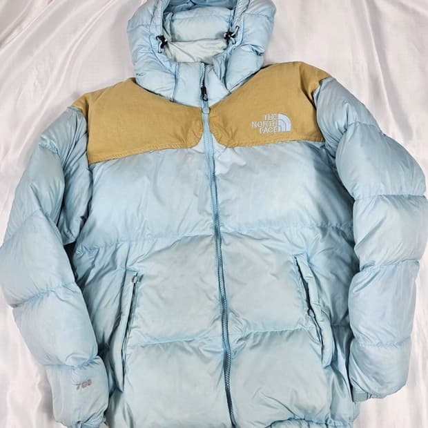노스페이스파스텔블루패딩