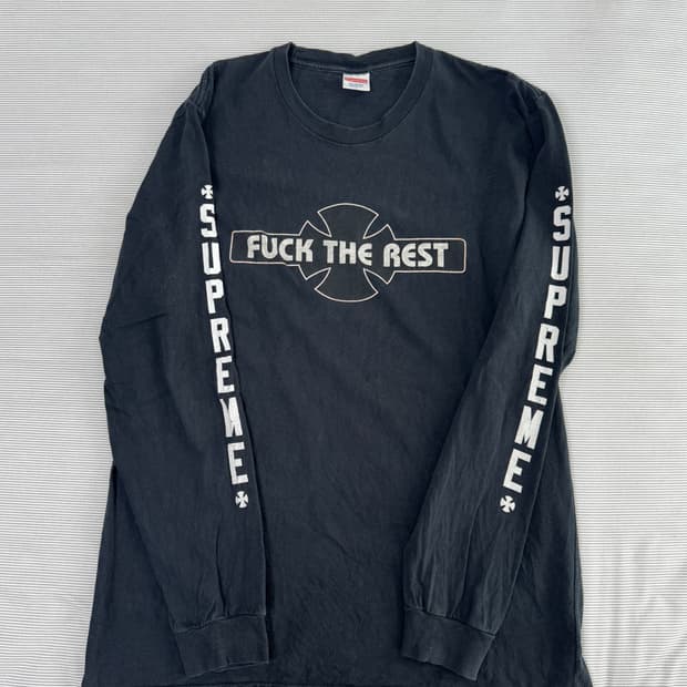 [L] 슈프림 15fw 인디펜던트 롱슬리브