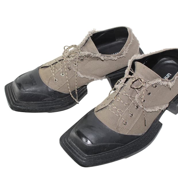 UNTITLED LAB 언타이틀랩 러버솔 레이스업 슈즈