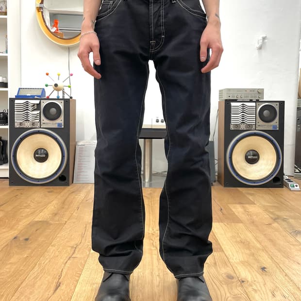 [32] 휴고보스 블랙 데님 팬츠