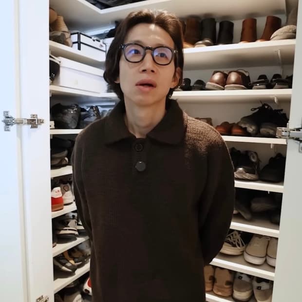 아모멘토 원버튼 니트 L