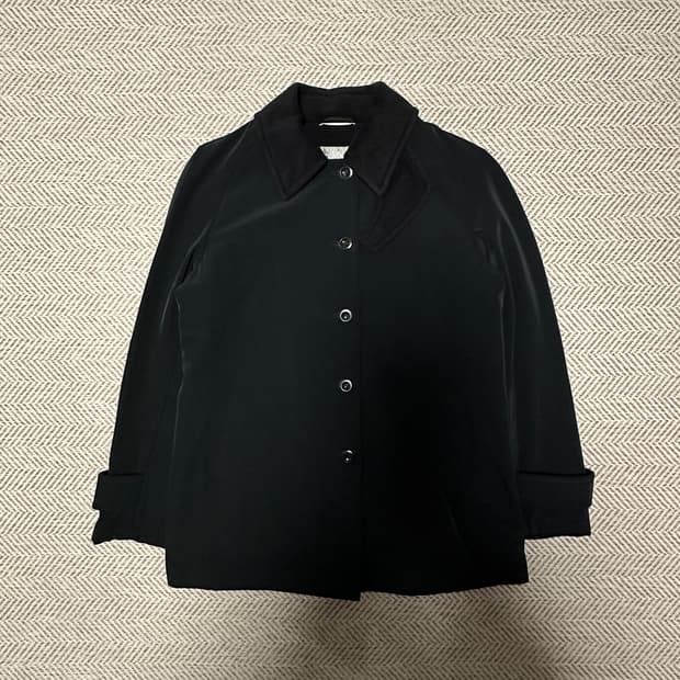 MAX MARA italy made coat black