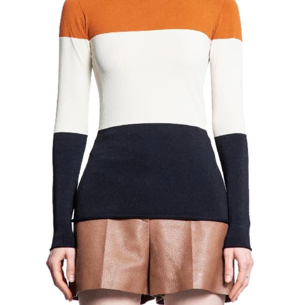 펜디(FENDI) 로고 멀티컬러 하이넥 니트 -미착용새상품,택포함-