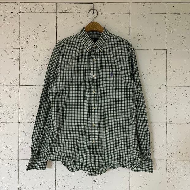 L 폴로 랄프로렌 체크 셔츠