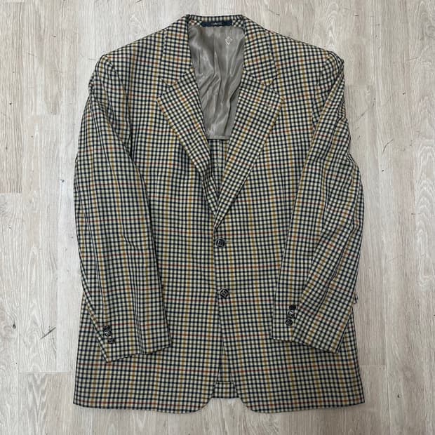 닥스 DAKS 클래식 체크 콤비 재킷 L(100)