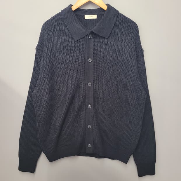 Jackpot 잭팟 카라 버튼 가디건