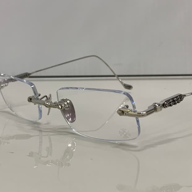 크롬하츠 소퍼스2 [SS] 샤이니실버 무테 안경