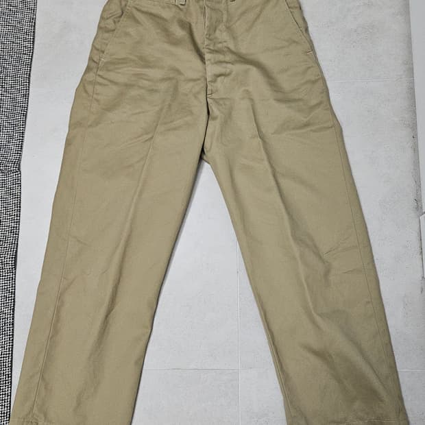 오어슬로우 빈티지핏 아미 트라우저 1사이즈