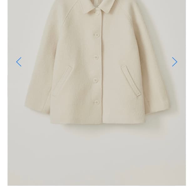 타낫 에토 알파카 울 하프코트