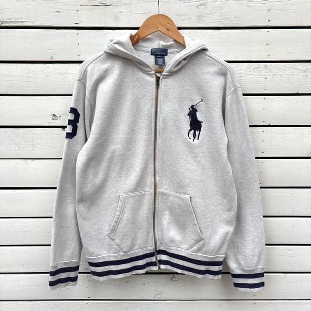 Polo 폴로 빅포니 후드집업