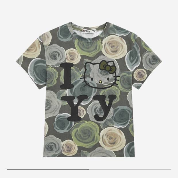 (1) 오픈와이와이 키티 티셔츠