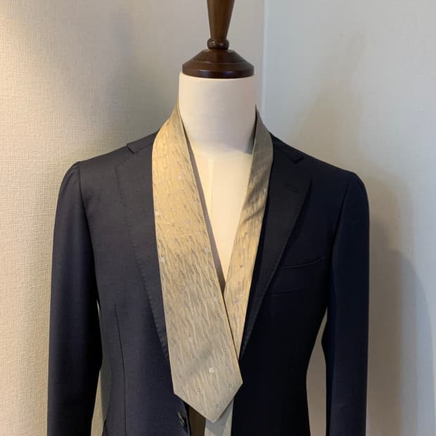 랑방(LANVIN) 모노그램 명품 100실크 결혼식룩 코디 A+등급