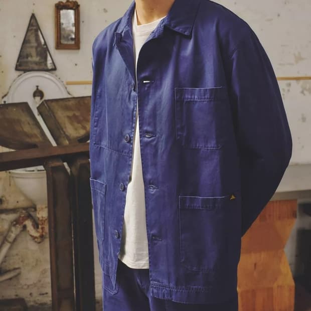 르몽셀미셸 네이비 워크자켓 M