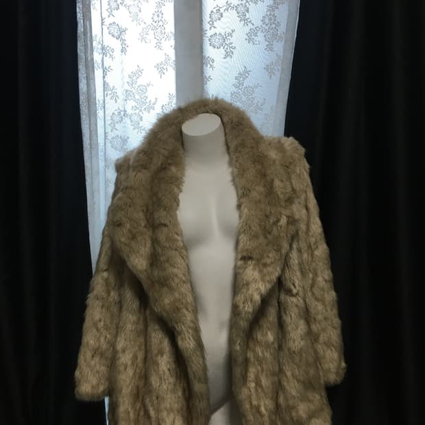VINTAGE FUR JACKET 