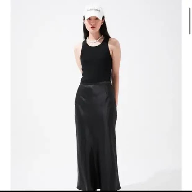 포니테일 맥시 롱 스커트