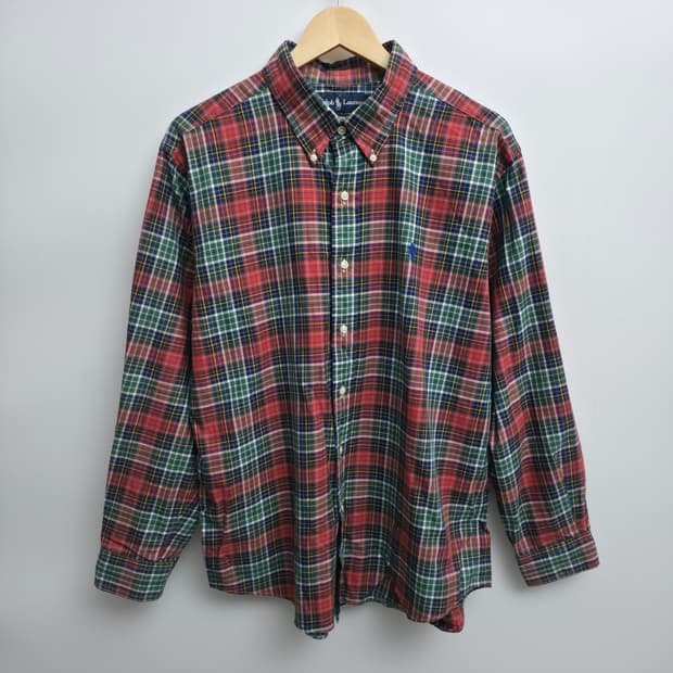 [XL] 폴로 랄프로렌 체크 셔츠