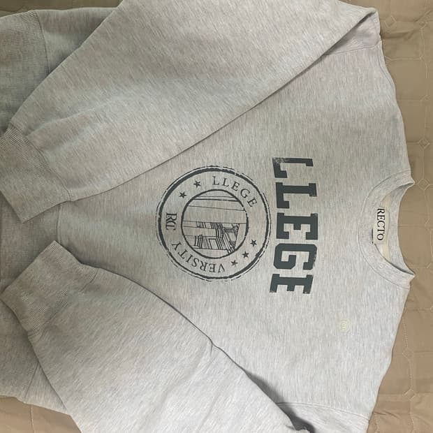 렉토 남자 맨투맨 멜란지 판매