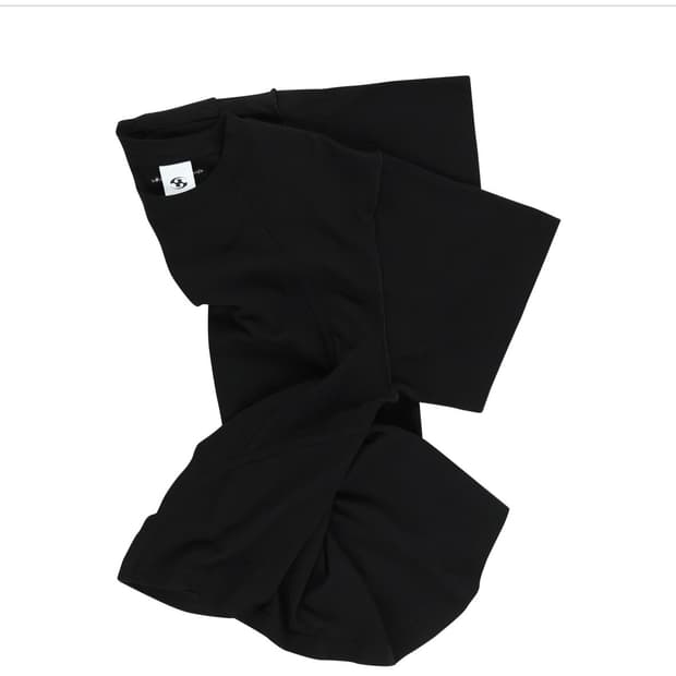 ROLLABLE T-SHIRT [BLACK]