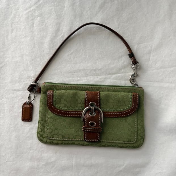 Coach mini wallet bag