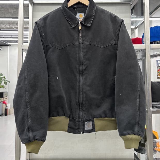 칼하트 00s OG 산타페 워크 자켓 블랙