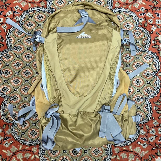 올드 그레고리 Z25 옐로우 등산 백팩