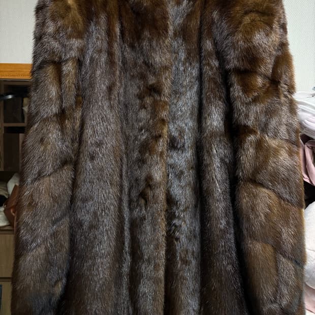 밍크 코트 자켓