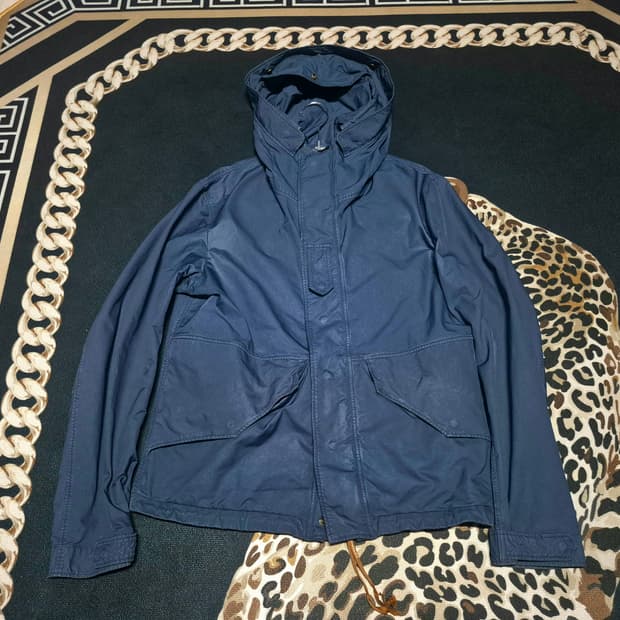 C.P 컴퍼니 가먼트 다이드 MICRO KEI 후드 자켓 L 정품