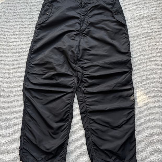 엔지니어드 가먼츠  오버팬츠 플라이트 나일론 m사이즈