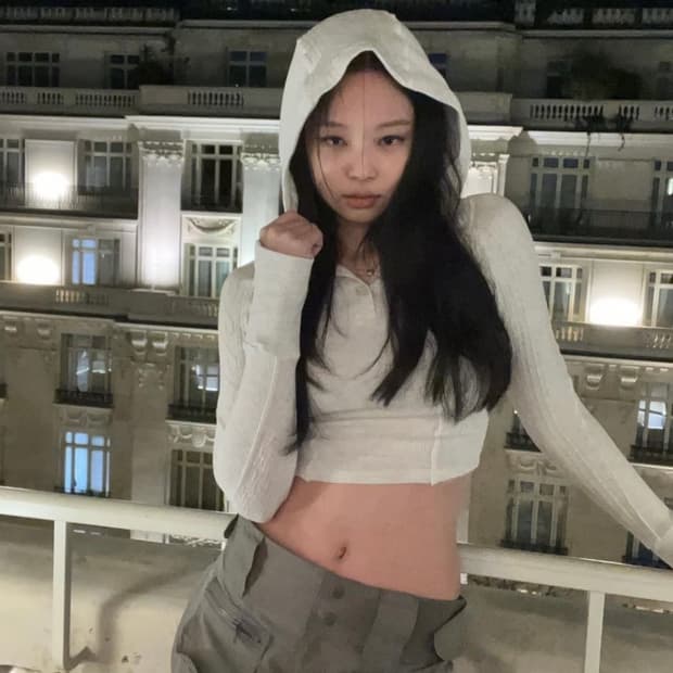 혜인서 후디드 크롭 0사이즈