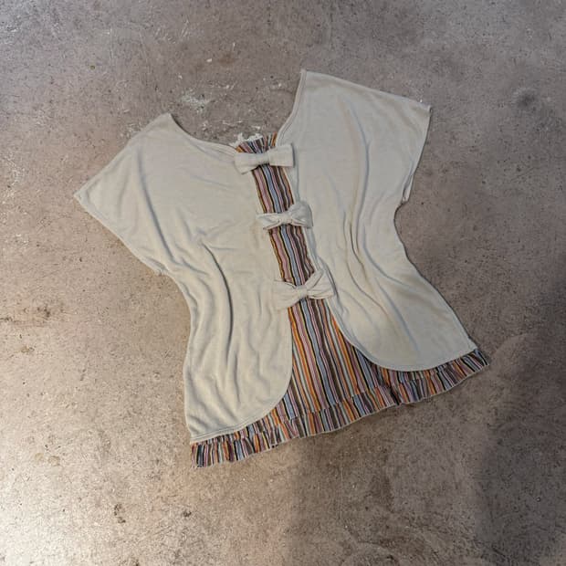 AXES FEMME 가오리 핏 반팔