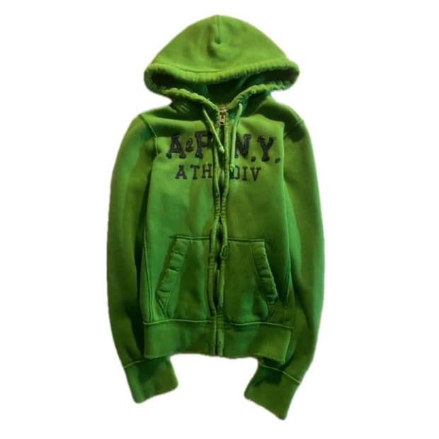 아베크롬비 후드집업 그린